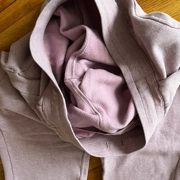 Lululemon Scuba Joggers Heathered Violet Verbena Size 16 - Picture 5 of 7
